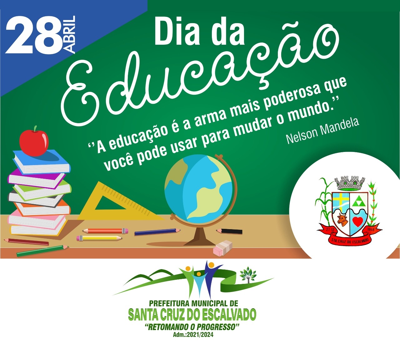 28 de Abril: Dia Mundial da Educação - Prefeitura Municipal de Santa ...